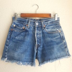 501 Levi cut-off shorts, size 29